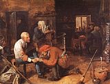 Adriaen Brouwer Canvas Paintings - The Operation